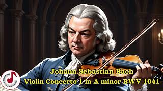 Bach - Violin Concerto #1 in A Minor 1041@ClassicalAwesome #violin #bach