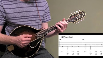 Free Mandolin Lesson: Basic Open String Major Scales