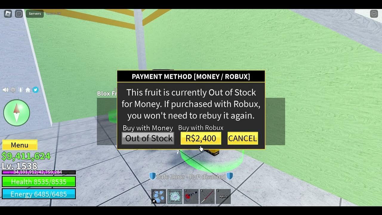 Buying perm dough cause bored | Blox Fruits - YouTube