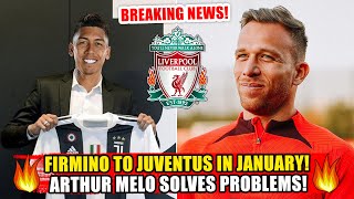 Breaking News Firmino To Juventus In January L Arthur Melo Solves Problems L Liverpool News
