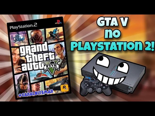 Gta V Playstation 2 Jogo para Ps2