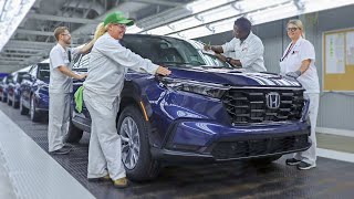 All-new Honda CR-V 2023 PRODUCTION Line in Ohio