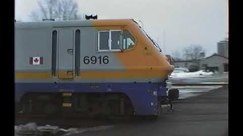 Bruce Chapman 1993 Smiths Falls near miss railway DVD