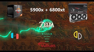 Ryujinx 1.1.842 vs YuzuEa 3621 Performance Comparison with OSD TOTK