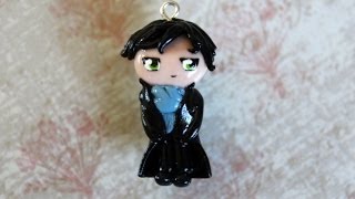 Sherlock Holmes (BBC) Chibi Polymer Clay Tutorial