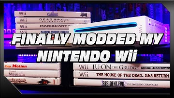 I Finally Modded My Nintendo Wii | The Modding Process | Games Loaded from SD Card & USB Loader GX