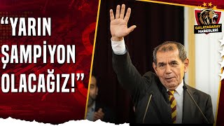 Seçim Zaferi Sonrası Galatasaray Başkanı Dursun Özbek: "Yine Şampiyon Olacağız!"