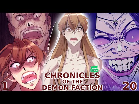 Reading Chronicles of the Demon Faction Chapter (Episode) 1 - 20 Live Reaction / #webtoon