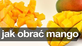 Jak obrać mango - 2 szybkie proste sposoby na jeża i szklanką