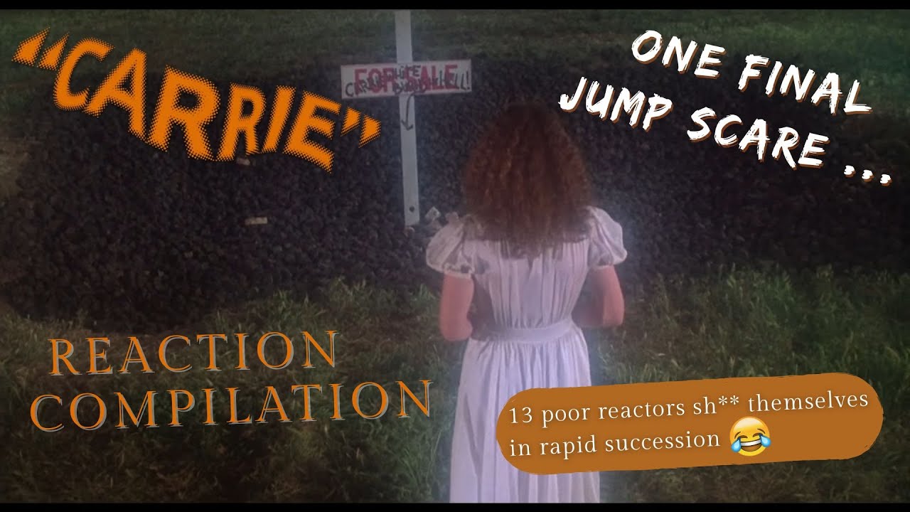 Carrie (1976): One Final Jump Scare - 13 Poor Reactors Sh** Themselves in Rapid Succession 😂