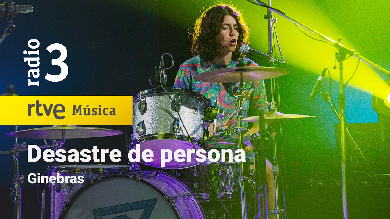 Ginebras - “Desastre de persona” | Conciertos de Radio 3 (2023)
