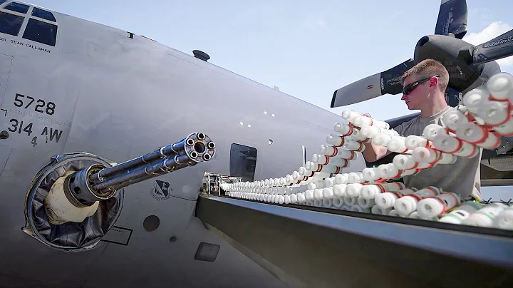 Loading Monstrously Powerful US AC-130 Gunship With Tons of Ammo - DayDayNews