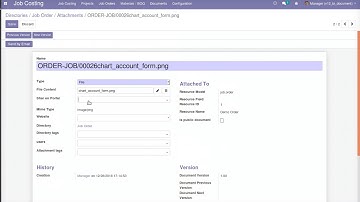 How to do Document Portal Management for Job Costing and Contracting | Odoo Apps Feature #odoo16