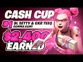 1ST in TRIO CASH CUP 🏆 (INSANE CLUTCH) $2400 w/ KamiFN & Teeq