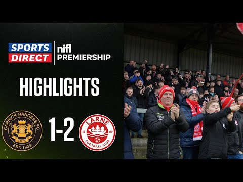 Carrick Rangers Larne Goals And Highlights