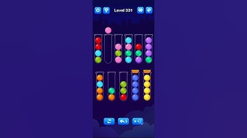 Ball Sort Puzzle level 331. #puzzle #strategy #gamer #game #live #mobile #new #ballsortpuzzle