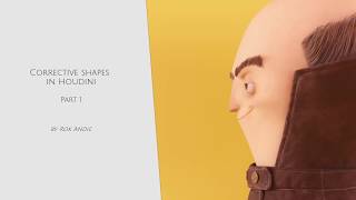 Celebrity Character rigging in Houdini: Corrective Shapes - Part 1 Wealth