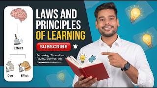 Laws and Principles of Learning 📘 | Complete Notes for BPED, MPED, UGC NET &amp; Teaching Exams