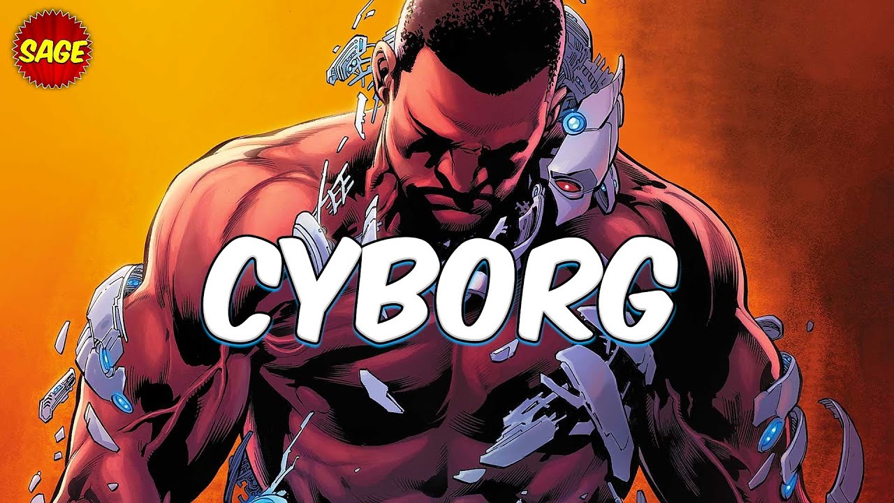 Who Is Dc Comics Cyborg Man Or Machine Youtube