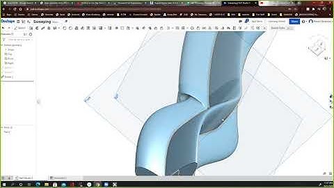 Sweep Feature in Onshape