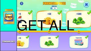 My Talking Tom Friends.Friendship Pass/Premium Pass/All Rewards.Gameplay Walkthrough screenshot 4