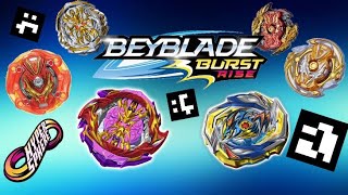 Beyblade Burst Rise New QR Codes || BEYBLADE BURST APP