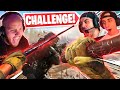 KALI STICKS ONLY CHALLENGE!! INSANE WARZONE ENDING!!  Ft. Nickmercs & Cloakzy