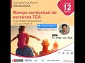 MANEJO CONDUCTUAL DE PERSONAS CON TEA EN EL CONTEXTO DE AISLAMIENTO POR COVID 19