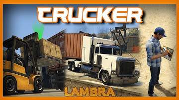 Advanced Trucker "Level System, Upgrades, Warehouse" (Many Features) | Lambra