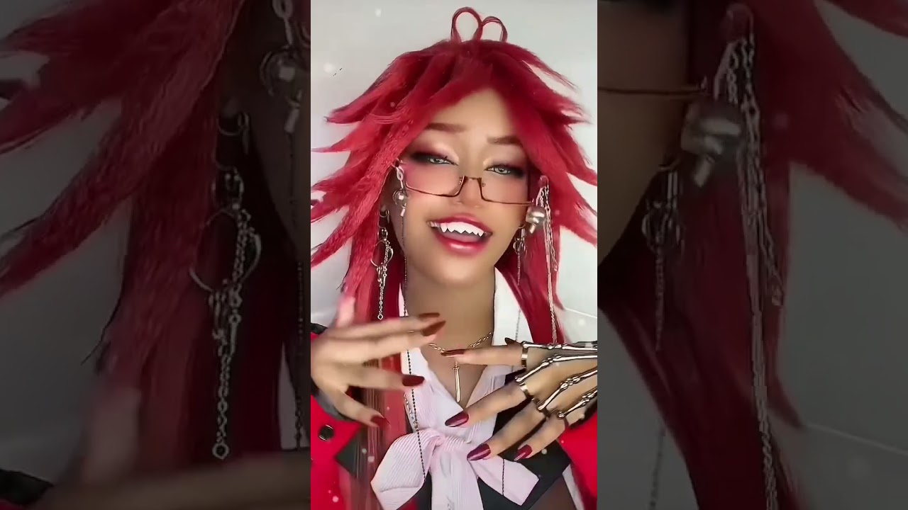 The Best Grell Cosplay, I freaking love this so much❤️YouTube Exclusive⚠️ #princesssachiko #shorts