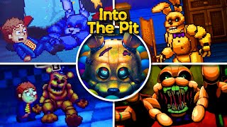 FNAF: Into the Pit - Official Trailer & ALL Screenshots (LEAK Showcase)