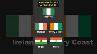 Alternative Evolution of Flags 🏳 part-1 #countryballs, #flags #flagmaps #edit @HSANIMATIONReturn