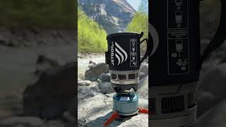 Kaffee mit Aussicht: Jetboil-Pause in Grindelwald! ☕🏔️ #Grindelwald #Jetboil #Hiking