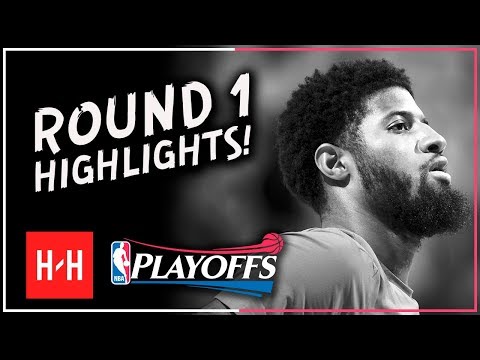 PG to LA? Paul George Full ROUND 1 Highlights vs Utah Jazz | All GAMES - 2018 Playoffs