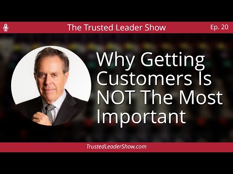 Ep. 20: Horst Schulze on Why Getting Customers Is NOT The Most Important