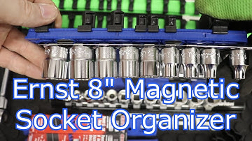 Ernst 8" Magnetic Socket Organizers: Unboxed, Setup, and Tested!