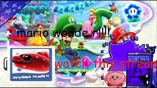 mario wonder stream (you could be in it)