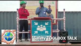 Toolbox Talk, New TBT in English, Topic: BASIC SAFETY RULES
