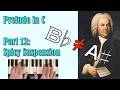 A suspension, diminished chords, and a gripe (Bach: Prelude in C - Complete Course, Part 12)