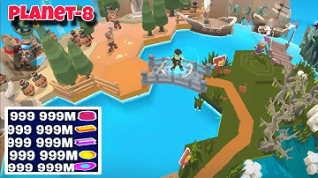 my little universe | planet 7 full map | unlimited resources | walkthrough gameplay