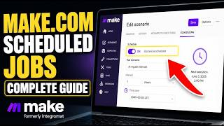 How to enable scheduled jobs with Make.com for recurring reports - Complete Guide