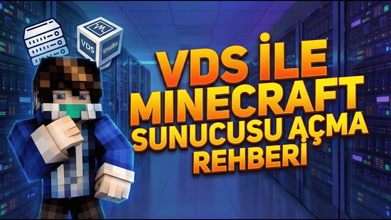 Hep Açık Kalan Minecraft Sunucusu Açma Rehberi (VDS ile Sunucu Açmak)