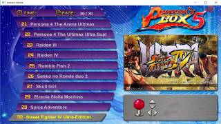 Attract Mode layouts Pandora's Box 5