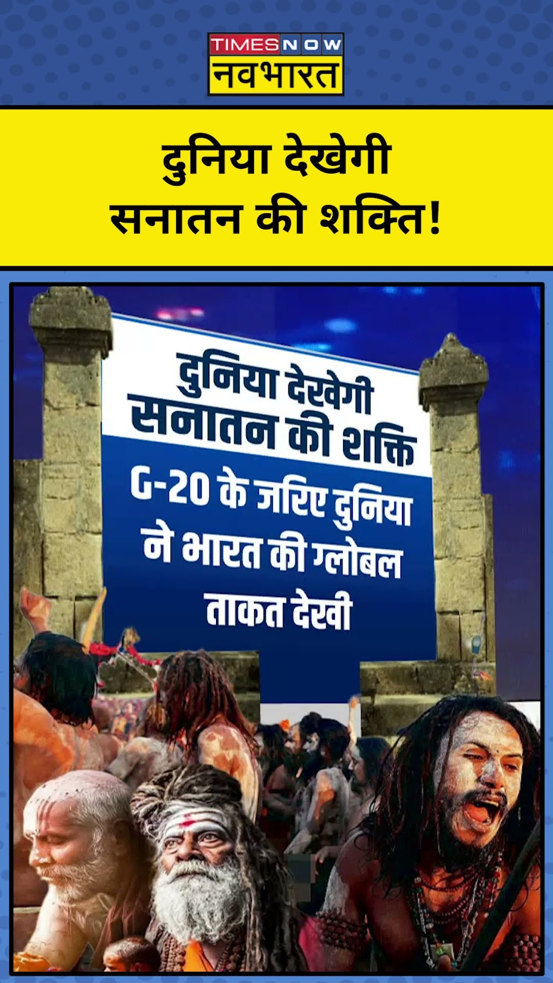 दुनिया देखेगी सनातन की शक्ति!| Prayagraj Mahakumbh | Hindi News | News Ki Pathshala | #Shorts | tnnb