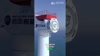 Impresionante Instalación de un Aerogenerador Marino