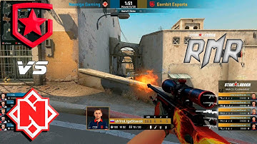 Gambit vs. Nemiga - HIGHLIGHTS | StarLadder CIS RMR | CSGO