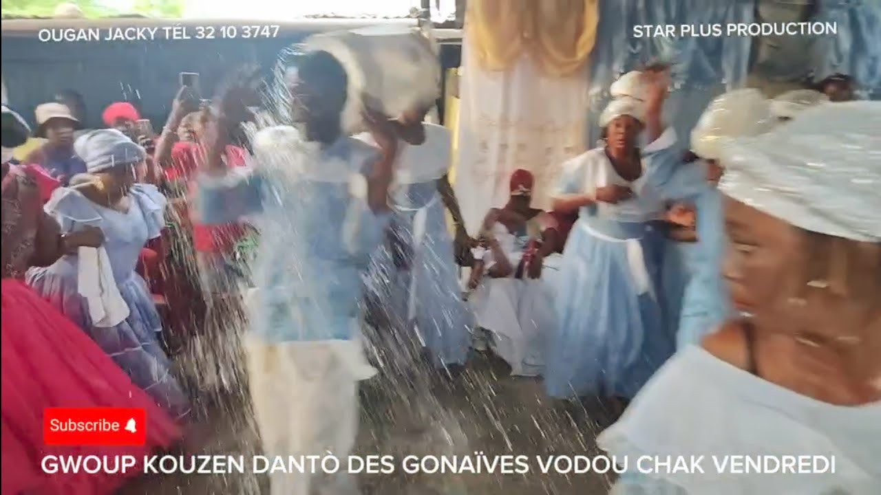 gwoup kouzen dantò des gonaives ougan jacky danse agwe simbi dlo