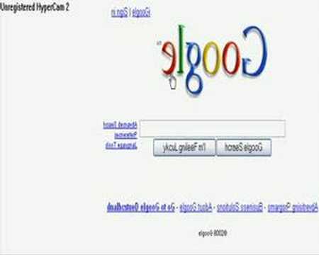 how to get google backwards