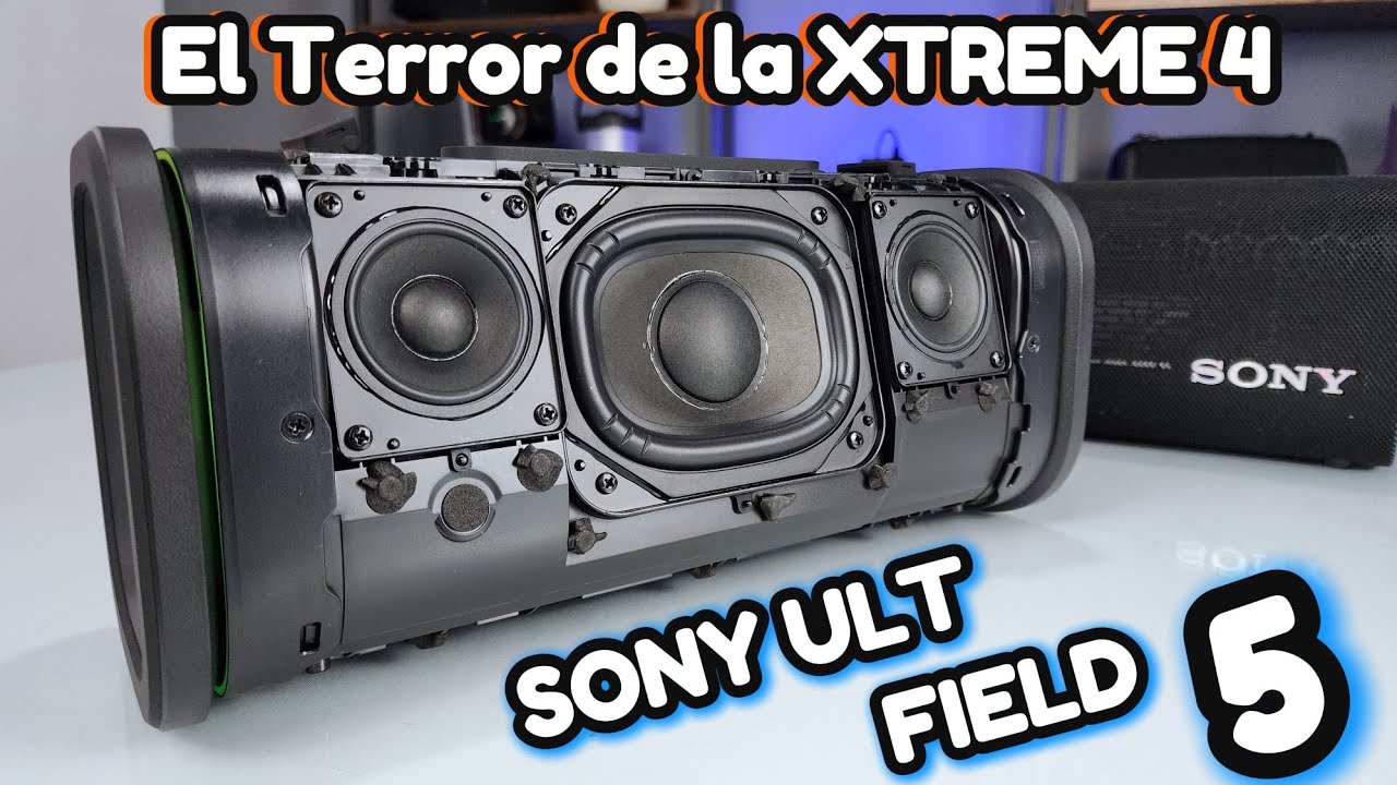 El terror de la XTREME 4 | SONY ULT FIELD 5 | Análisis 🔊👍😃👍🔊