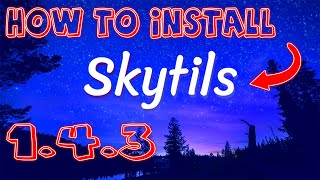 How To Update or Install the Newest Version Of Skytils 1.4.3 (MC 1.8.9) for Minecraft